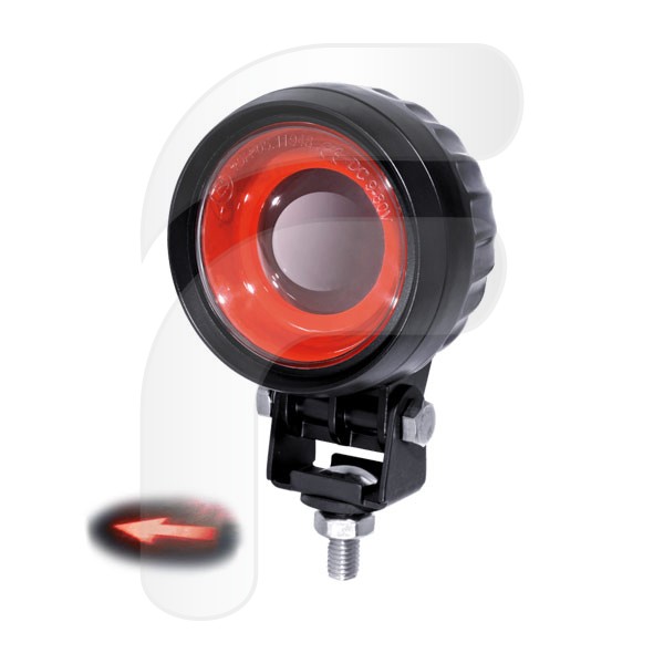 FARO SENTIDO CIRCULACIÓN ROJO LED 9/80V 3LEDX3W